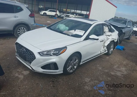 2018 Hyundai Sonata Sport из США, поврежденный, VIN 5NPE34AF7JH672150